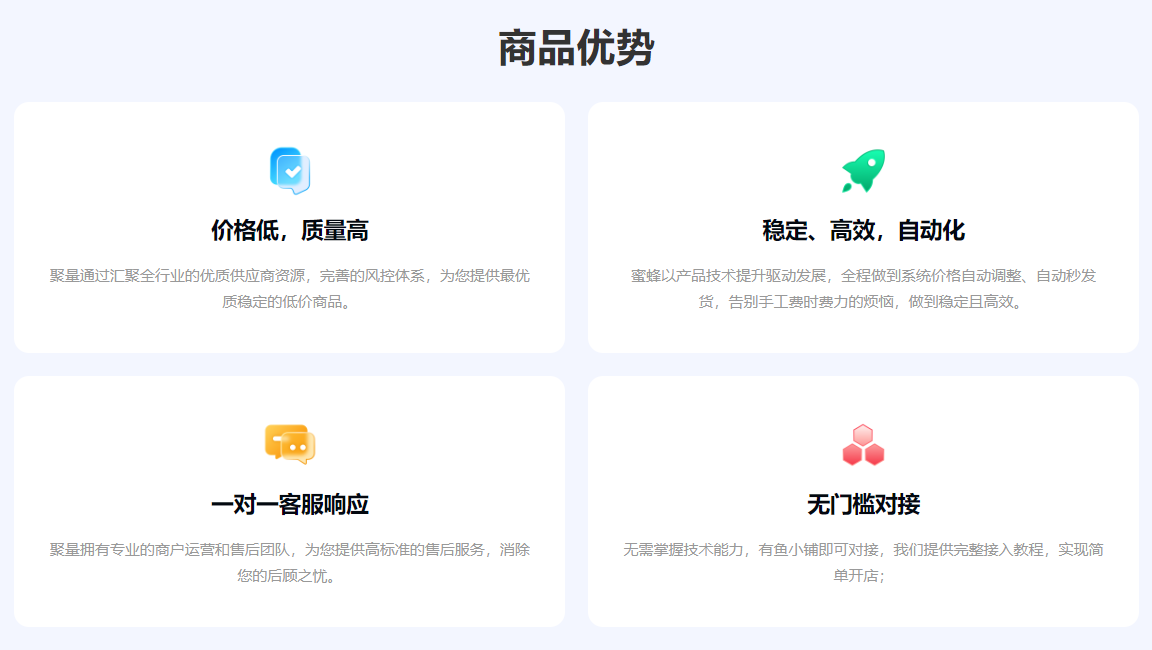 低价卡券平台与影视会员代理项目工作流程图